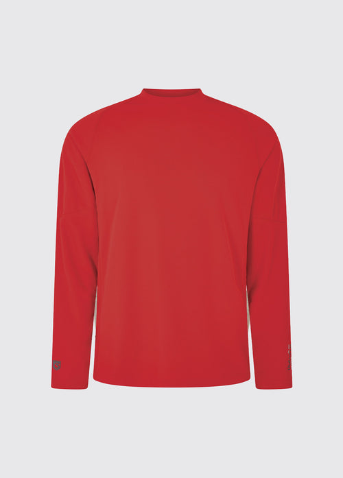 Ancona Ladies Long-Sleeved T-Shirt - Red