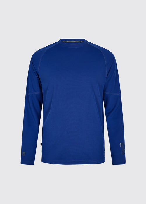 Ancona Mens Long-Sleeved T-Shirt - Ultramarine