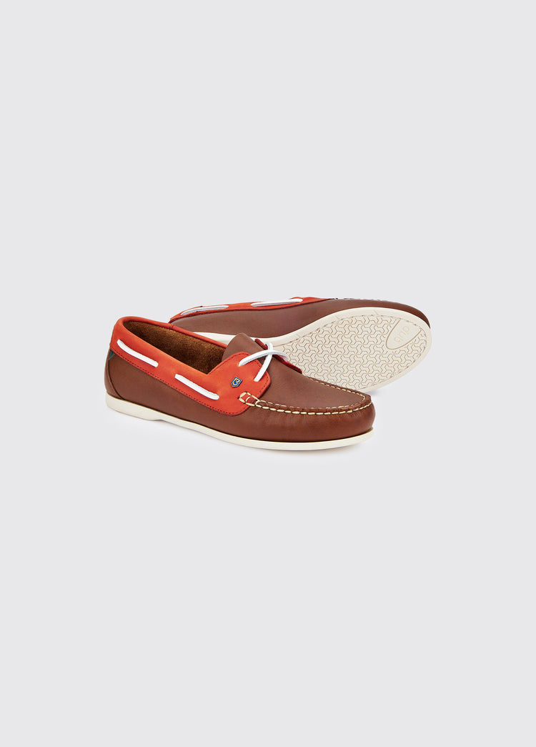 Aruba Deck Shoe - Brown Multi