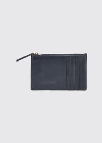 Broomhill Leather Cardholder - Navy