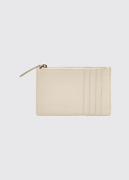Broomhill Leather Cardholder - Oyster
