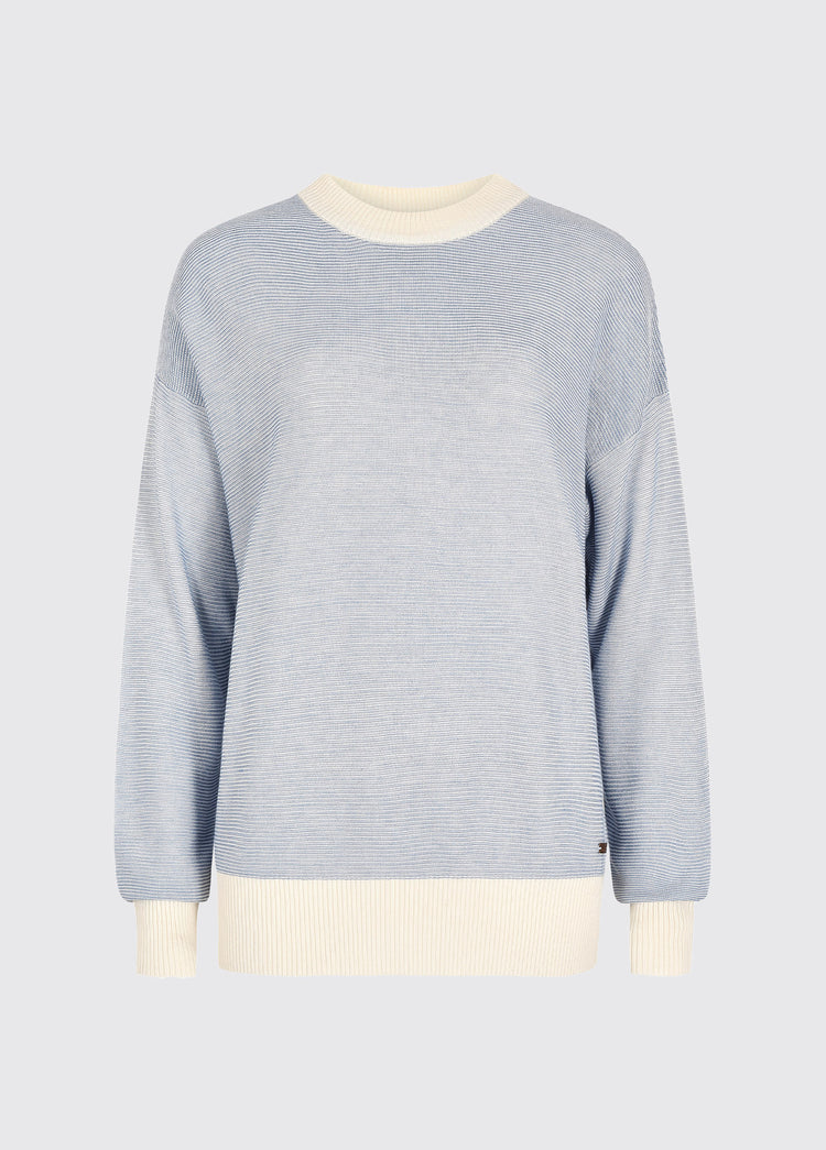 Carrick Women’s Bamboo Blend Sweater - Dusty Blue