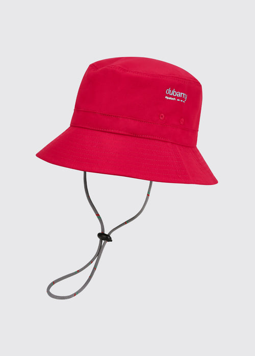 Castell Quick Dry Bucket Hat - Red
