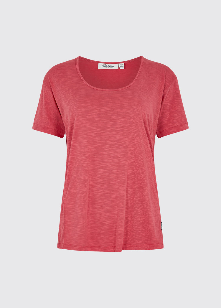 Clancy Ladies Modal Tee - Engine Red