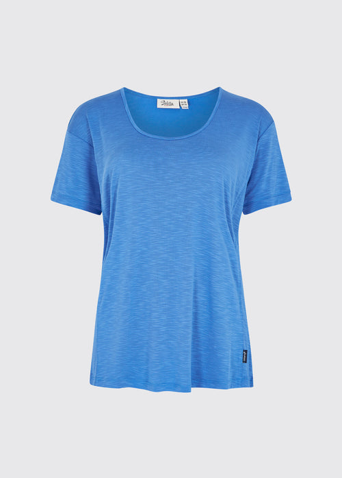 Clancy Ladies Modal Tee - Greek Blue