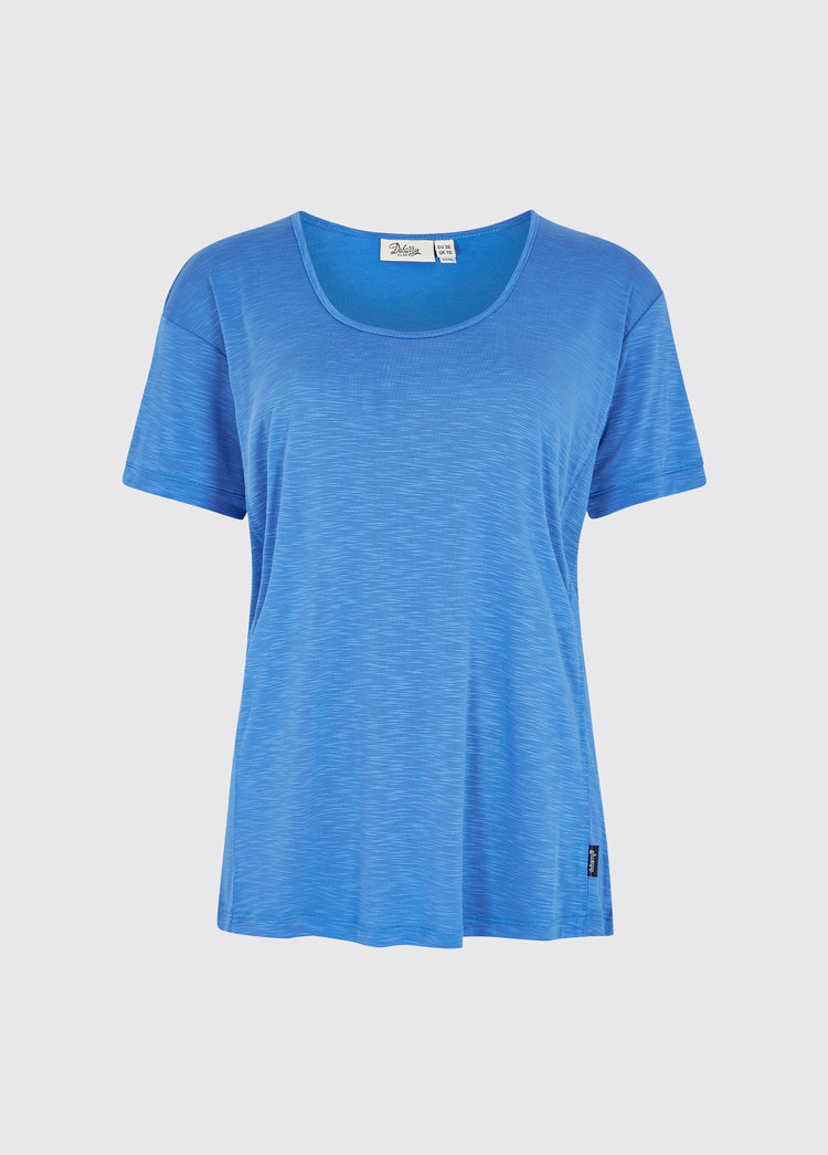 Clancy Ladies Modal Tee - Greek Blue