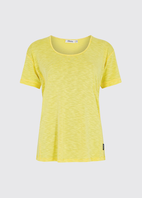 Clancy Ladies Modal Tee - Lemon Yellow