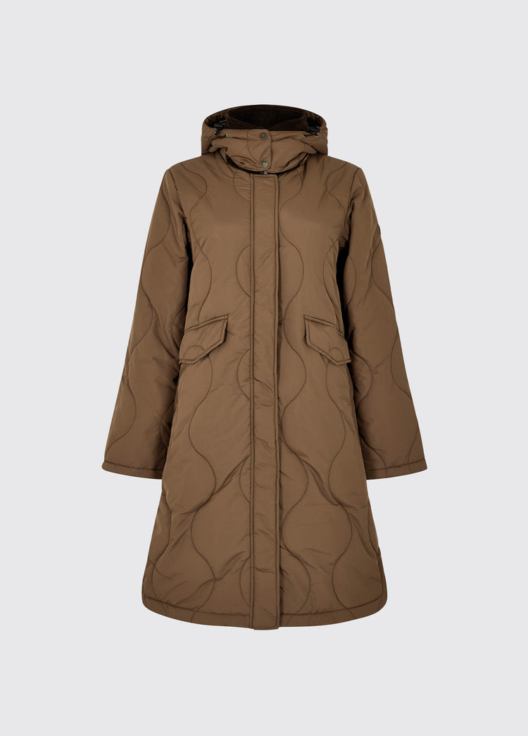 Corbett Ladies Quilted Coat - Bronze