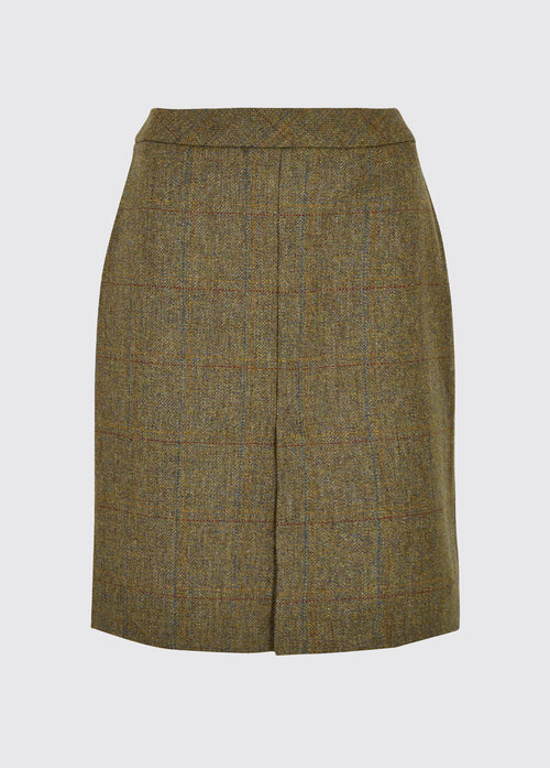 Dubarry women's Cornflower tweed pencil skirt is made with a streamlined shape in the colour burren.
