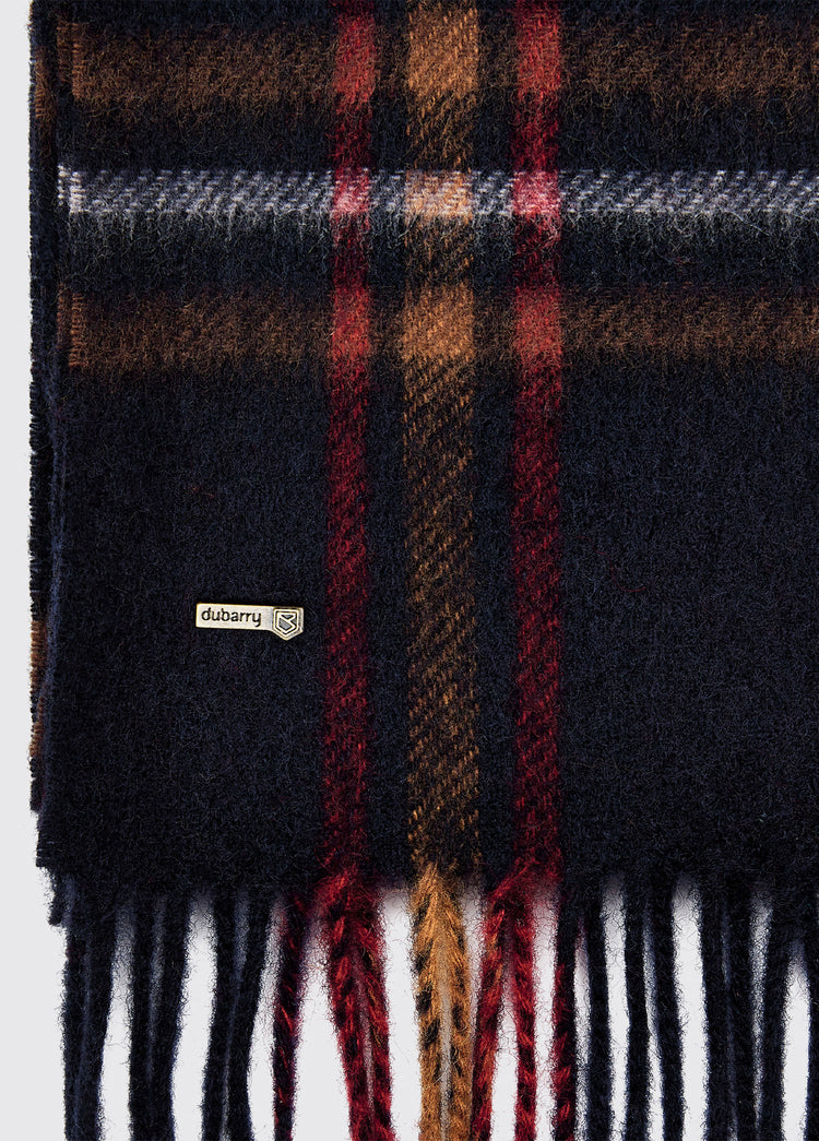 Cullen Wool Scarf - Navy