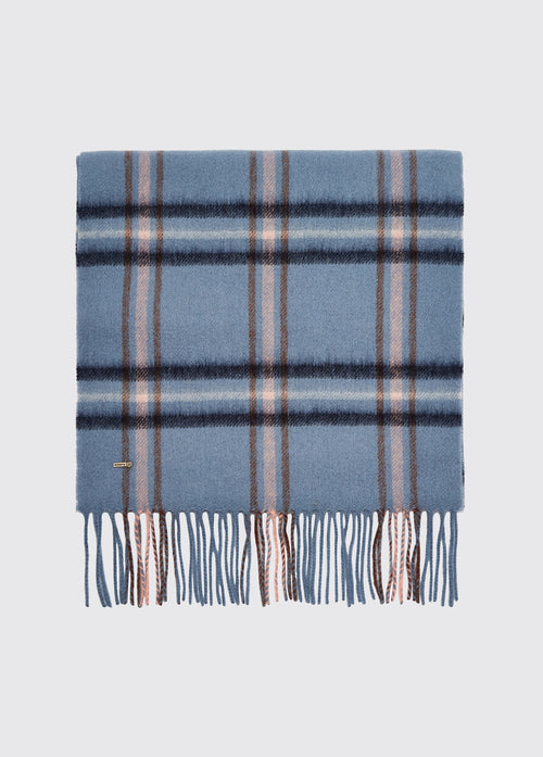 Cullen Wool Scarf - Slate Blue