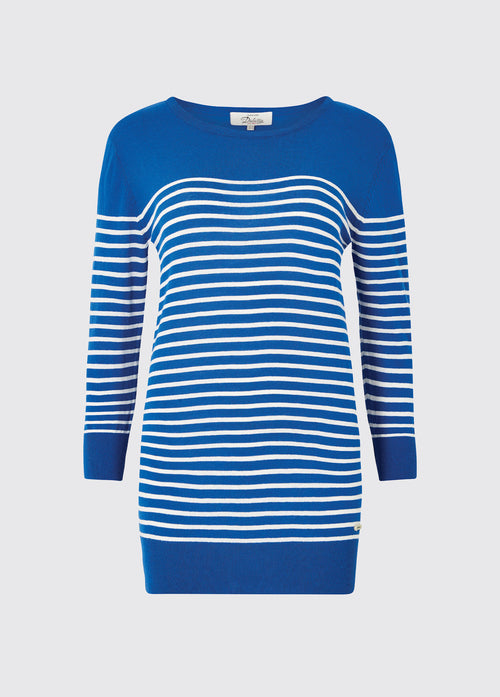 Dunraven Cotton Top - Royal Blue