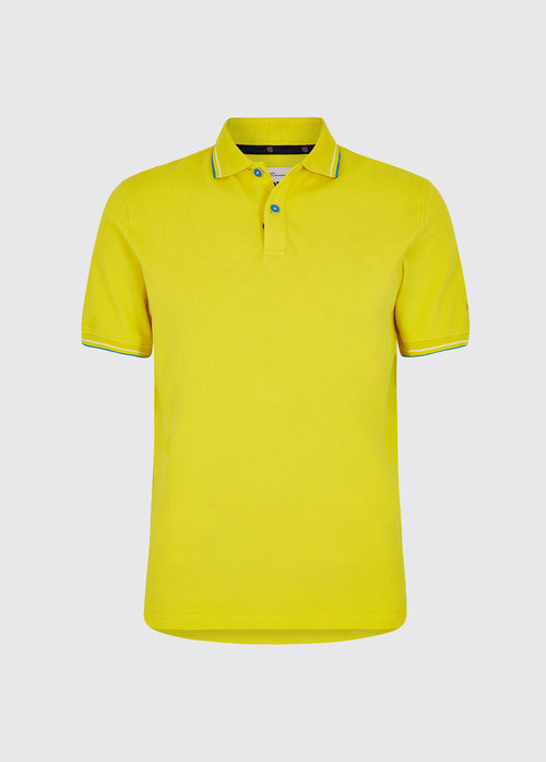 Gibbons Men's Polo Shirt - Lemon Yellow