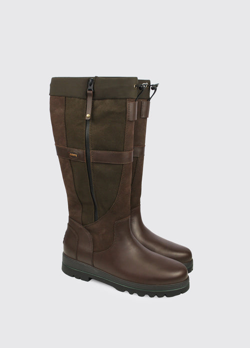 Greystones Men’s leather field sports boot - Java