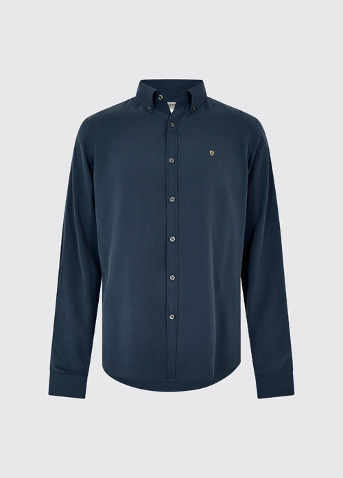 Haddington Mens Button Down Shirt - Navy