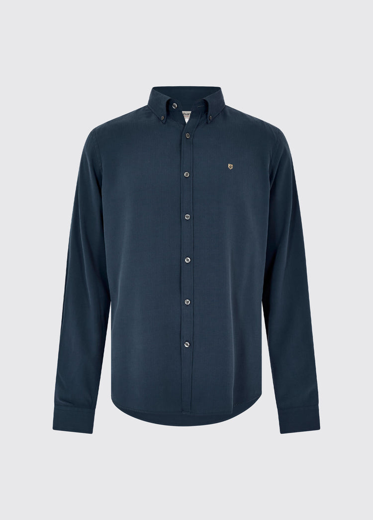 Haddington Mens Button Down Shirt - Navy