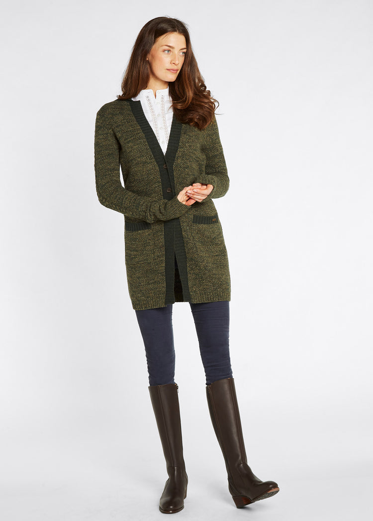 Hanley Ladies Cardigan - Olive