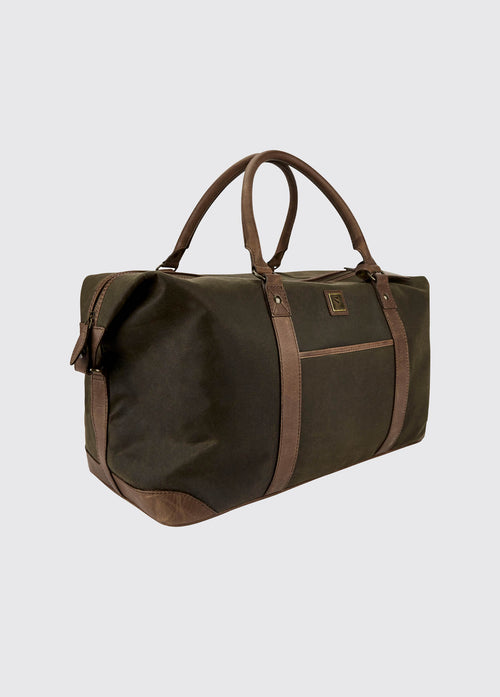 Brittas Wax Holdall - Olive