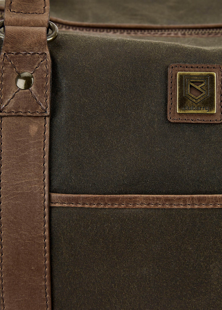 Brittas Wax Holdall - Olive