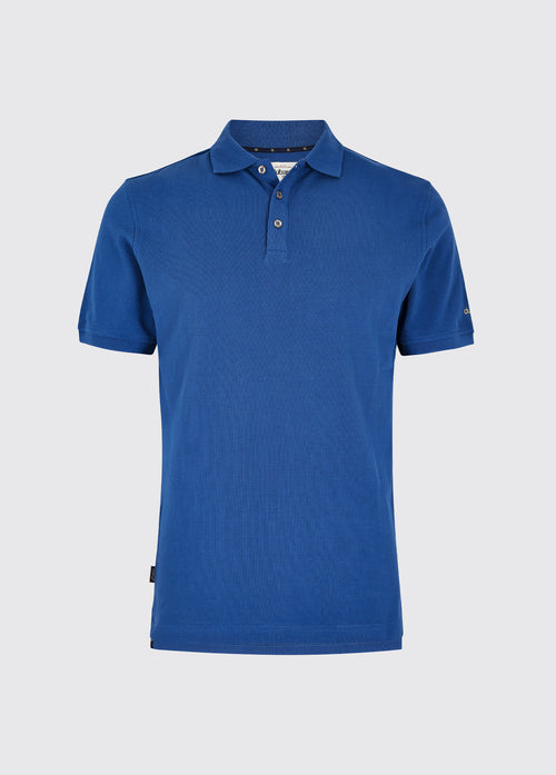 Jennings Men’s Cotton Pique Polo - Cobalt
