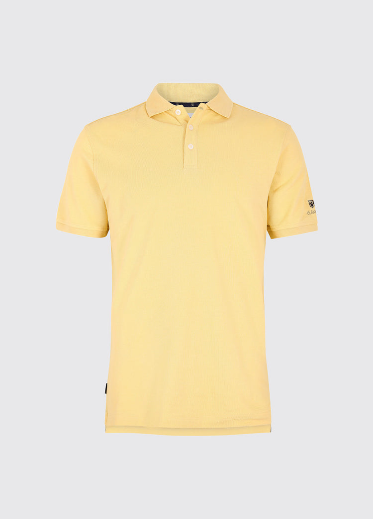 Jennings Men’s Cotton Pique Polo - Primrose