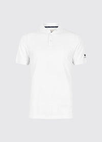 Jennings Men’s Cotton Pique Polo - White