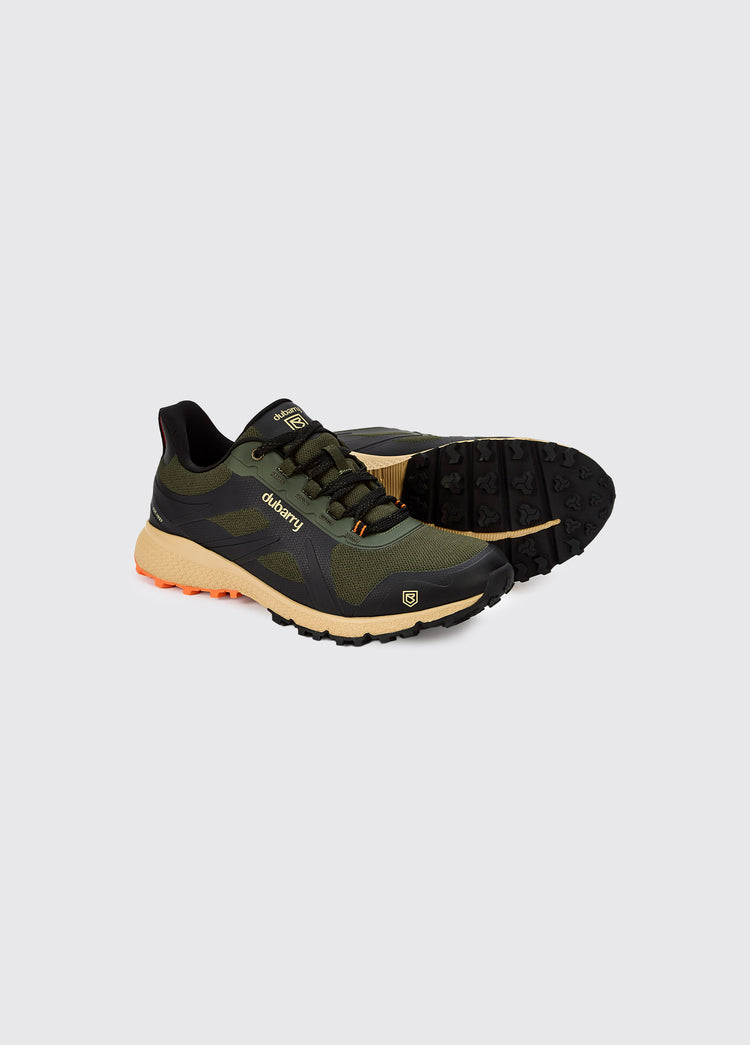Kempton Men's Waterproof Trainer - Black Multi