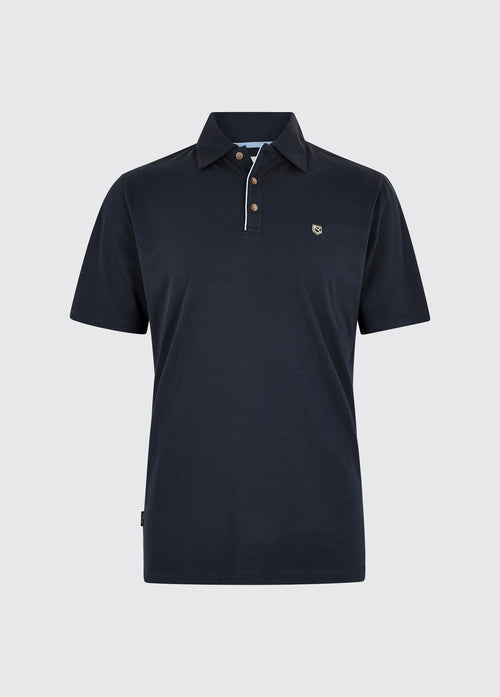 Kilmurray Men’s Three-Button Polo - Navy