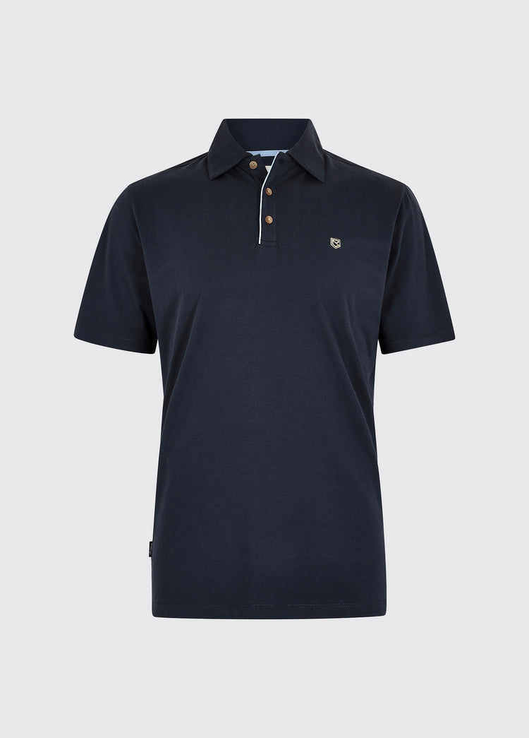 Kilmurray Men’s Three-Button Polo - Navy