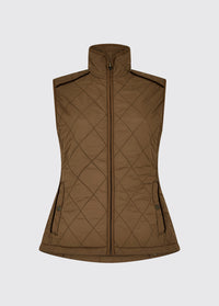 Heywood Women’s Quilted Gilet - Bronze