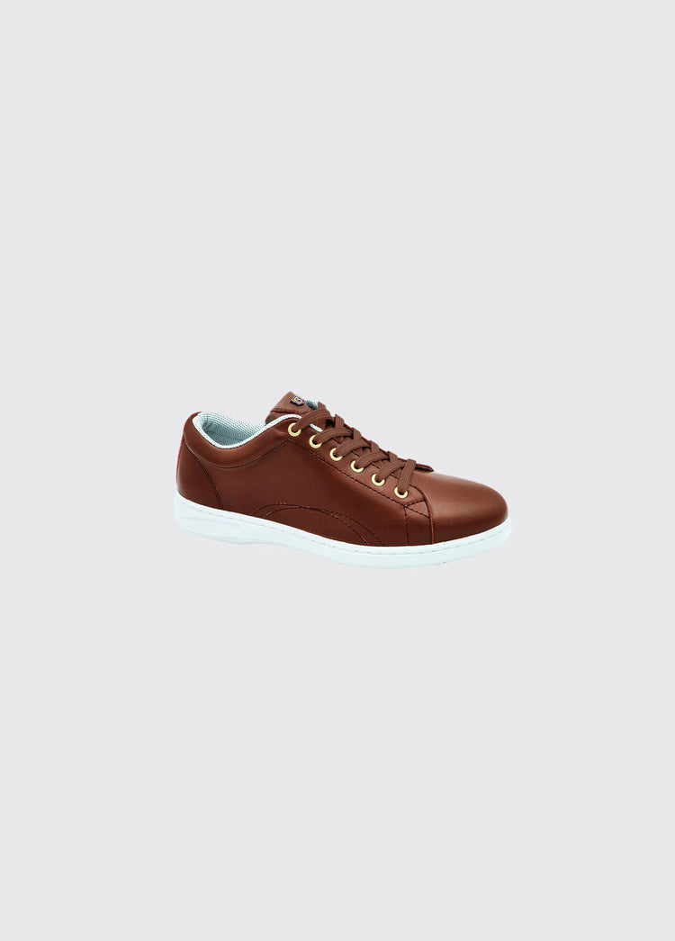 Rochelle Leather Trainer - Brown