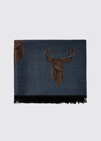 Dubarry women's Heatherbell wool jacquard with unique design in the colour indigo.