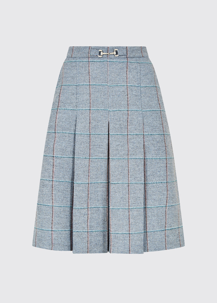Spruce Tweed Skirt - Blue Heather - Size EU 36