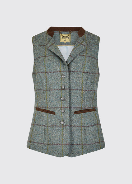Spindle Tweed Waistcoat - Sorrel