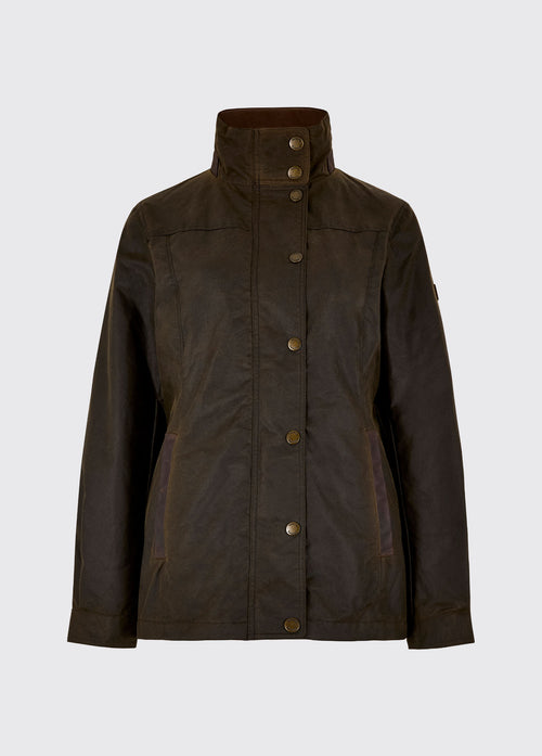 Mountrath Waxed Jacket - Olive