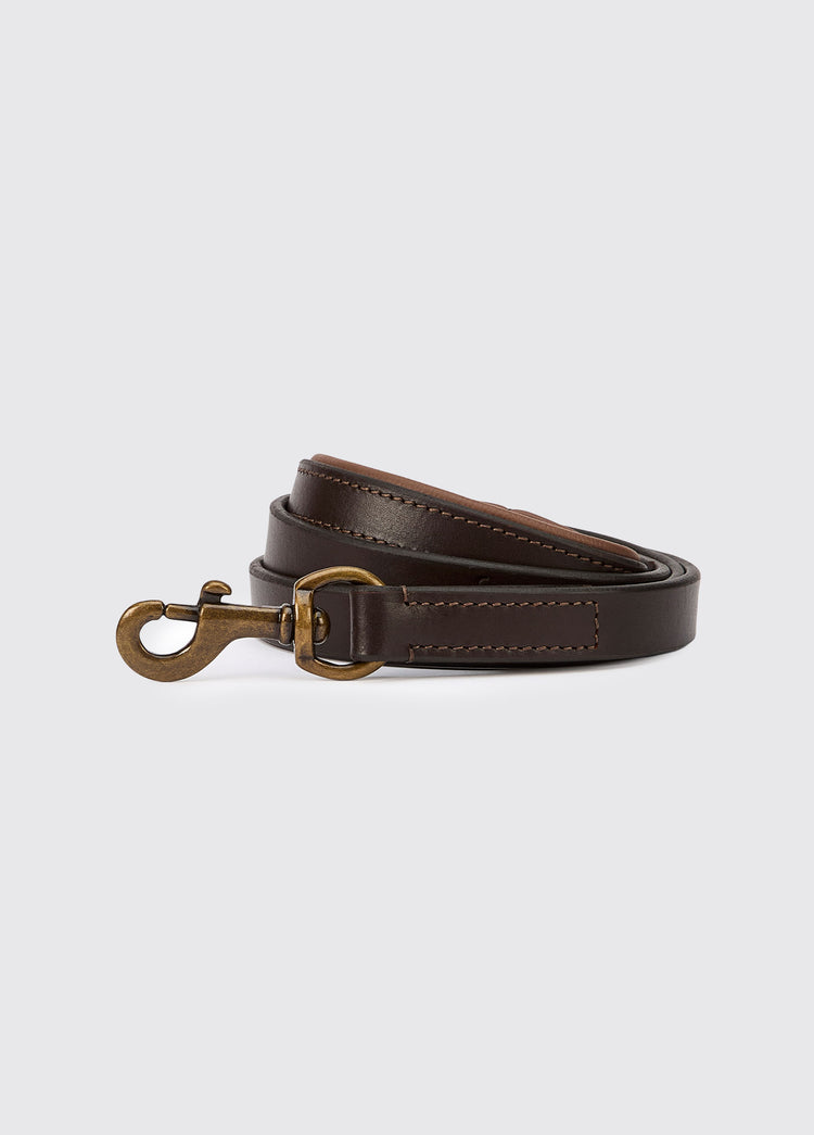 Ranger Leather clipped 4ft (appx) lead - Mahogany