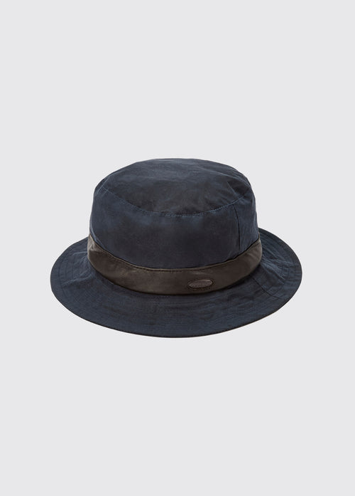 Macreddin Wax bucket hat - Navy