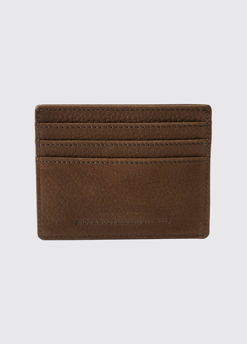 Brooklodge Mens Card Holder - Walnut