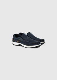 Yacht Men's Slip-On Deck Shoe - Midnight Blue