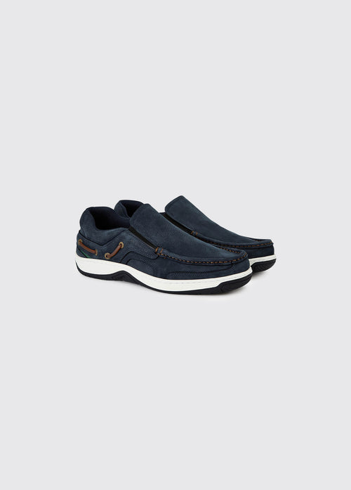 Yacht Men's Slip-On Deck Shoe - Midnight Blue
