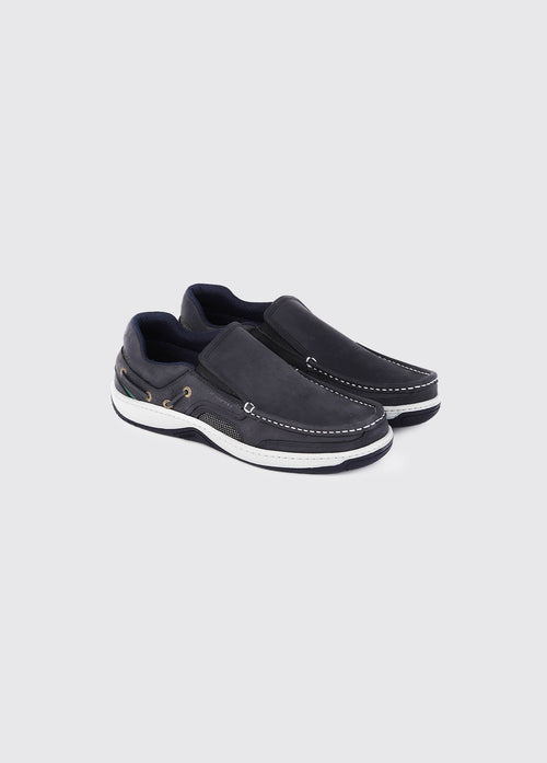 Yacht Men's Slip-On Deck Shoe - Navy