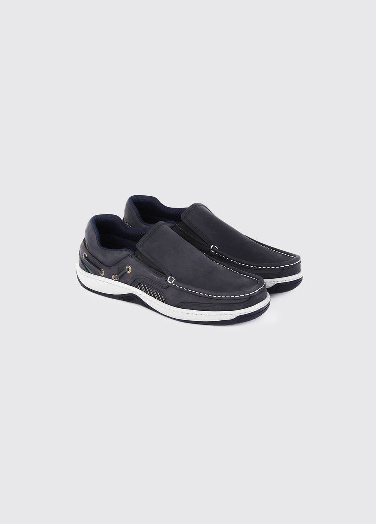 Yacht Men's Slip-On Deck Shoe - Navy