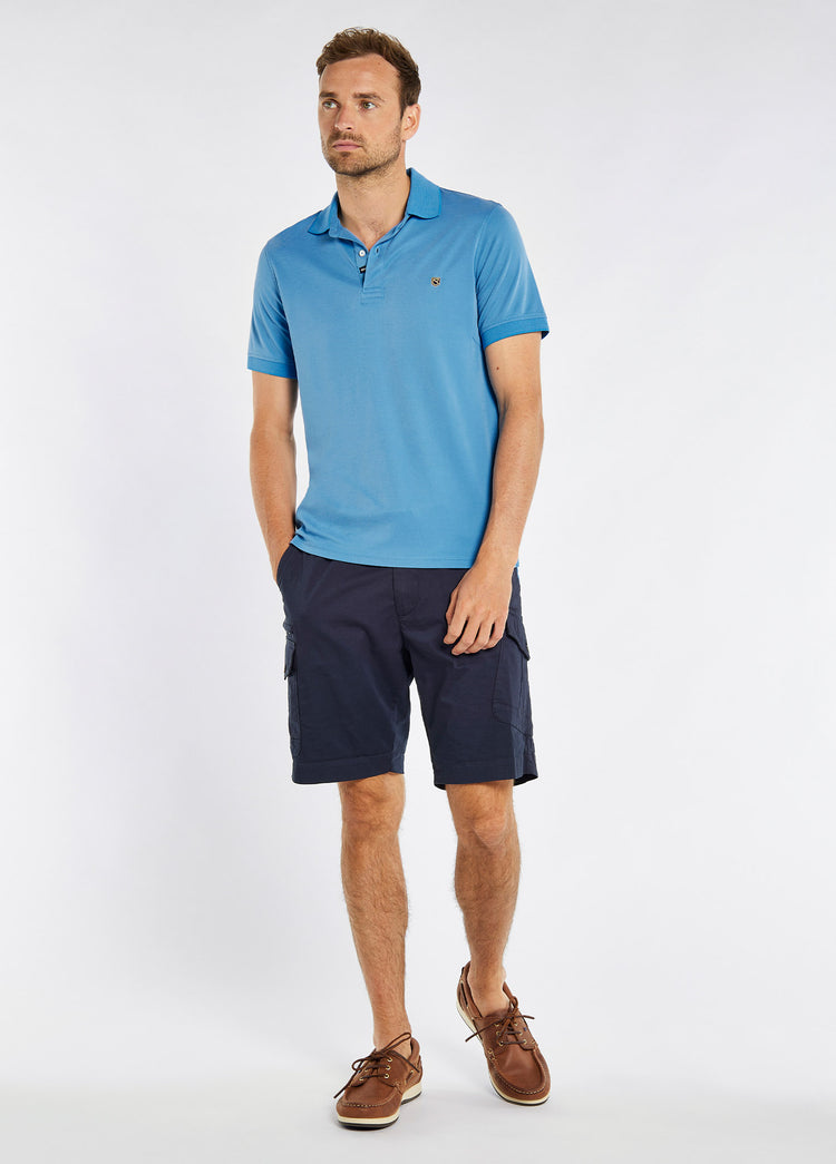 Sweeney Polo - Greek Blue