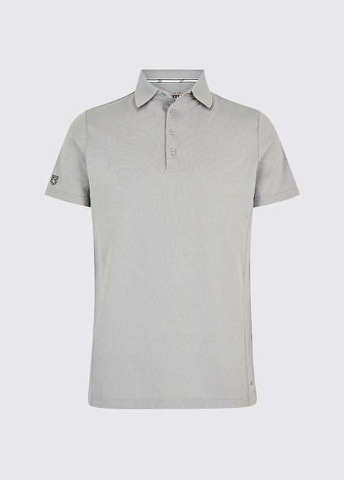 Sorrento Mens Short-Sleeved Polo - Platinum