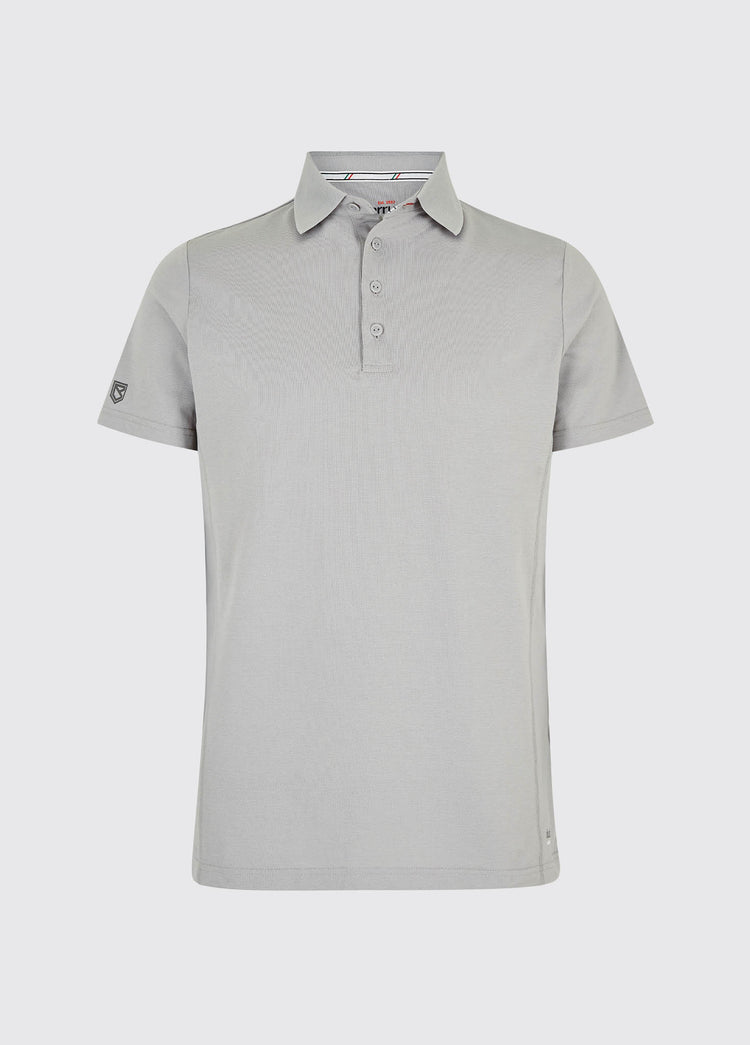 Sorrento Mens Short-Sleeved Polo - Platinum