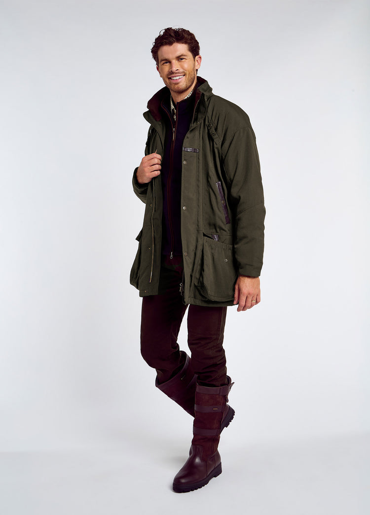 Longacre Men’s Waterproof Coat - Olive