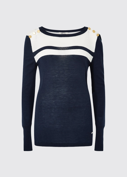 Milford Ladies Sweater - Navy