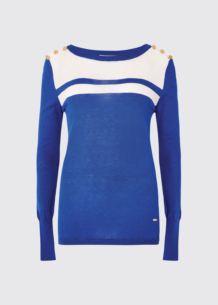 Milford Ladies Sweater - Royal Blue