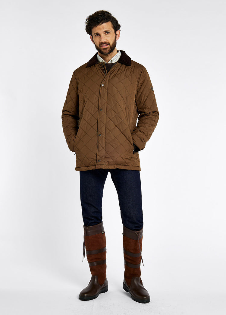 Mountusher Quilted Jacket - Bronze