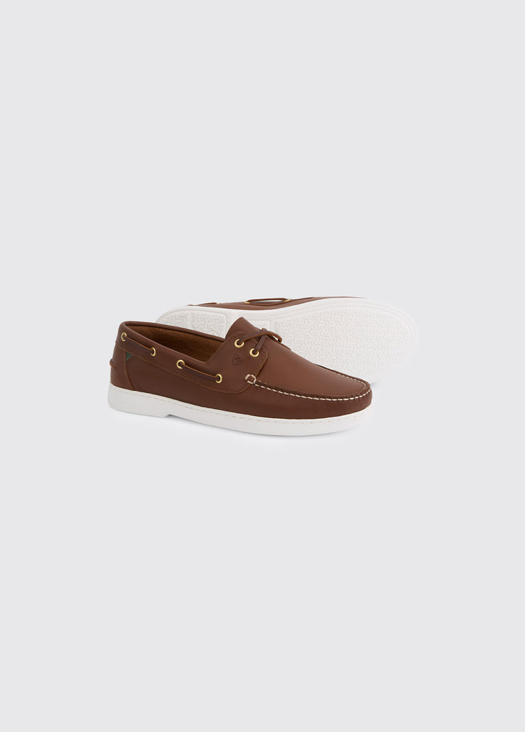 Oceania Mens dubarrylite™ Two Eye-Tie Moccasin - Brown